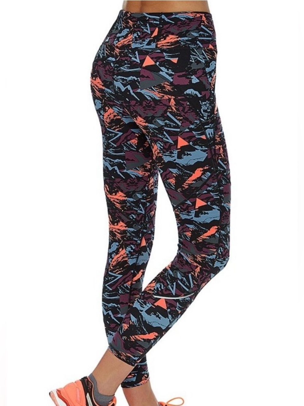 SWEATY BETTY Black Cold Mountain Power 7/8 Legging Mid-Rise Active Size Small